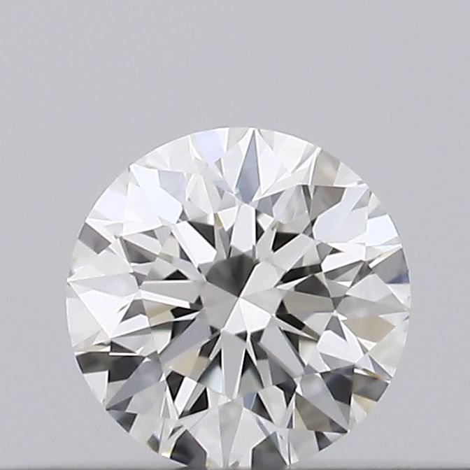 Diamante Naturale Taglio Brillante 0.15ct 3EX J VVS2 - GIA - 3.38x3.4x2.12mm