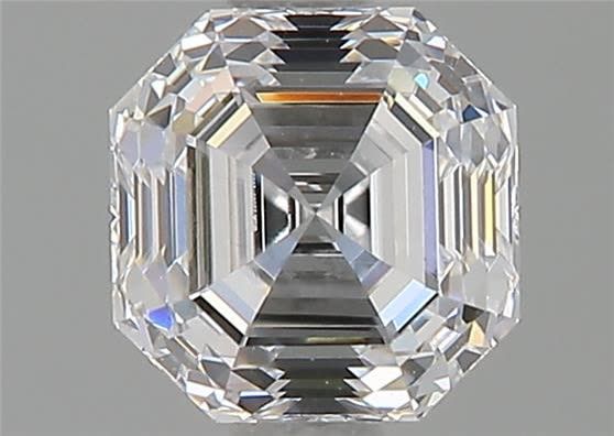 Diamante Naturale Taglio Asscher 1.01ct EX/VG D VVS1 - GIA - 5.6x5.48x3.75mm