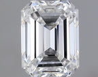 Diamante Naturale Taglio Smeraldo 0.4ct VG/EX F VS1 - GIA - 4.7x3.53x2.42mm