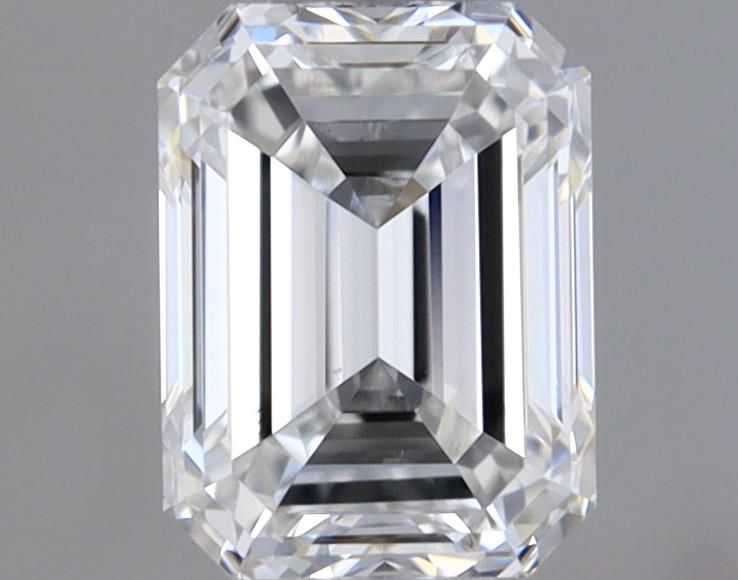 Diamante Naturale Taglio Smeraldo 0.4ct VG/EX F VS1 - GIA - 4.7x3.53x2.42mm