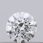 Diamante Naturale Taglio Brillante 0.16ct 3EX D VS2 - GIA - 3.53x3.5x2.2mm