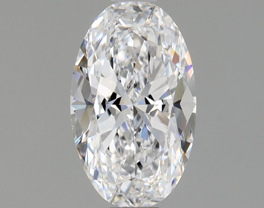 Diamante Naturale Taglio Ovale 0.8ct EX/VG D VS2 - GIA - 8.07x4.87x3.12mm