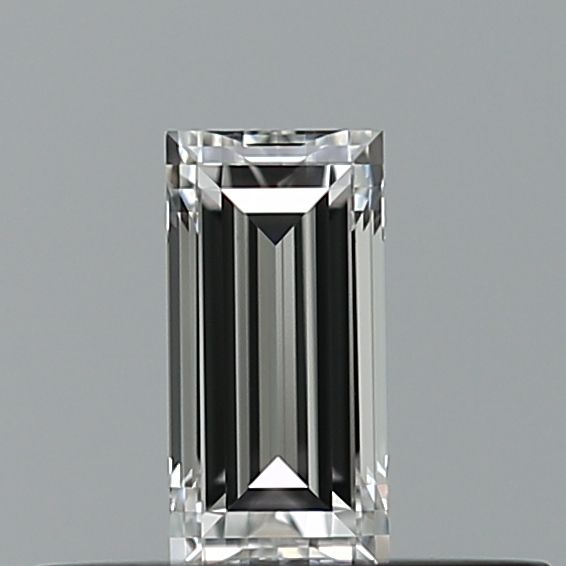 Diamante Naturale Taglio Baguette 0.24ct EX/EX E VVS1 - GIA - 5.03x2.49x1.84mm