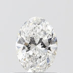 Diamante Naturale Taglio Ovale 0.51ct VG/EX E VVS2 - IGI - 6.47x4.63x2.84mm