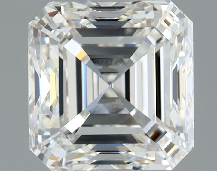 Diamante Naturale Taglio Asscher 0.9ct EX/EX G VVS2 - GIA - 5.24x5.12x3.54mm
