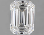 Diamante Naturale Taglio Smeraldo 1.5ct VG/EX F VS1 - GIA - 7.31x5.33x3.72mm