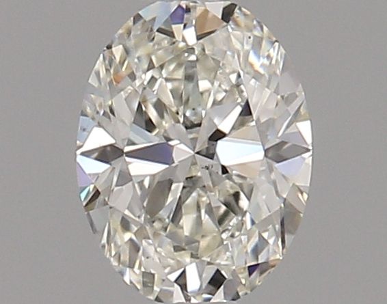 Diamante Naturale Taglio Ovale 0.5ct G/VG J VS1 - GIA - 6.05x4.5x2.84mm