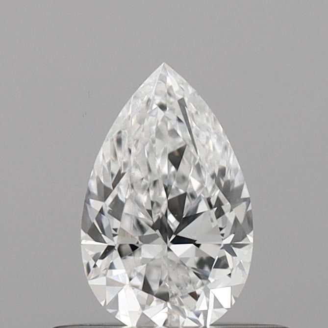 Diamante Naturale Taglio Goccia 0.4ct EX/EX D VS2 - IGI - 6.46x4.06x2.55mm