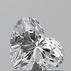 Diamante Naturale Taglio Cuore 0.74ct EX/G E VS1 - GIA - 5.37x6.37x3.81mm