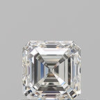 Diamante Naturale Taglio Asscher 0.7ct VG/VG J VVS1 - GIA - 4.9x4.76x3.25mm