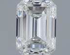 Diamante Naturale Taglio Smeraldo 1.51ct EX/EX G VVS2 - IGI - 7.31x5.32x3.73mm