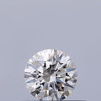 Diamante Naturale Taglio Brillante 0.28ct 3EX H VVS2 - GIA - 4.2x4.22x2.61mm