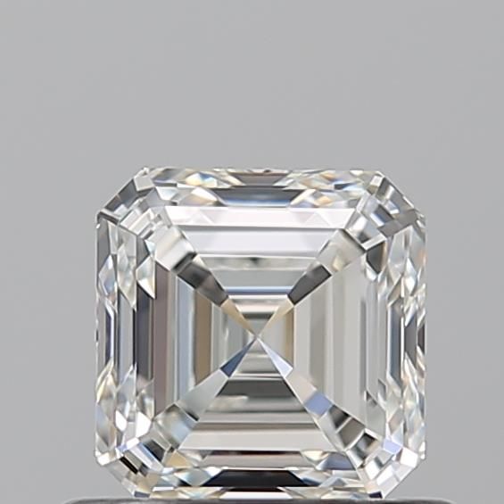 Diamante Naturale Taglio Asscher 0.71ct VG/VG I VVS1 - GIA - 4.89x4.76x3.26mm