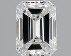 Diamante Naturale Taglio Smeraldo 0.5ct VG/EX H VS1 - GIA - 5.33x3.86x2.59mm