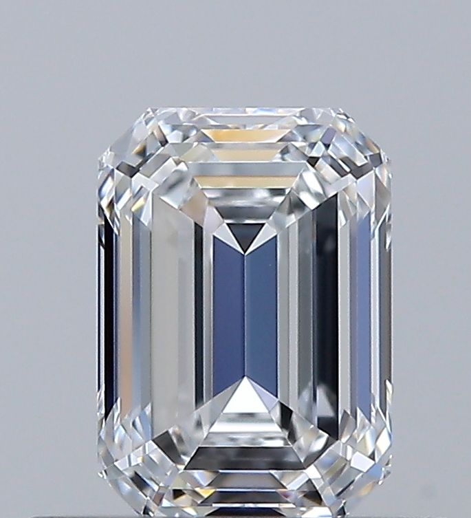 Diamante Naturale Taglio Smeraldo 0.64ct EX/EX D VVS1 - GIA - 5.79x4.08x2.66mm