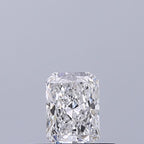Diamante Naturale Taglio Radiant 0.3ct VG/EX D VS1 - GIA - 4.72x3.4x2.25mm