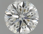Diamante Naturale Taglio Brillante 0.44ct 3EX J IF - GIA - 4.82x4.85x3.04mm