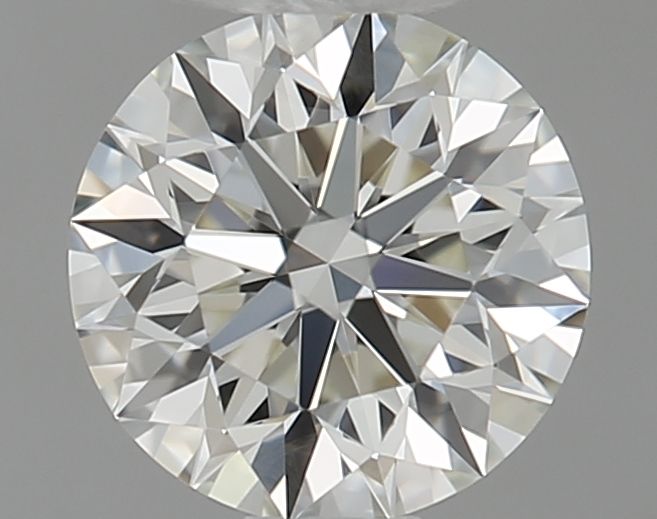 Diamante Naturale Taglio Brillante 0.44ct 3EX J IF - GIA - 4.82x4.85x3.04mm