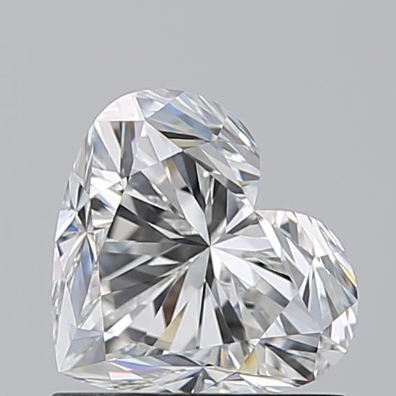 Diamante Naturale Taglio Cuore 1.01ct EX/EX G VVS2 - GIA - 5.99x6.87x4.32mm