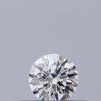 Diamante Taglio Brillante 0.19ct EX/EX/VG F VVS2 - GIA - 3.72x3.73x2.29mm