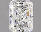 Diamante Naturale Taglio Radiant 1.01ct EX/VG F VS2 - GIA - 6.34x4.87x3.43mm
