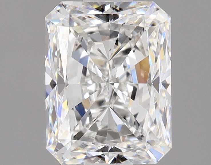 Diamante Naturale Taglio Radiant 1.01ct EX/VG F VS2 - GIA - 6.34x4.87x3.43mm