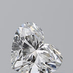 Diamante Naturale Taglio Cuore 0.51ct VG/VG F VVS1 - GIA - 4.75x5.63x3.32mm