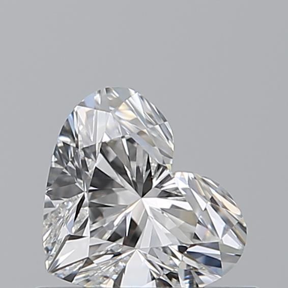 Diamante Naturale Taglio Cuore 0.51ct VG/VG F VVS1 - GIA - 4.75x5.63x3.32mm