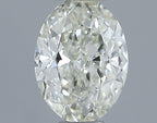 Diamante Naturale Taglio Ovale 0.5ct EX/EX J VVS1 - IGI - 6.37x4.67x2.57mm