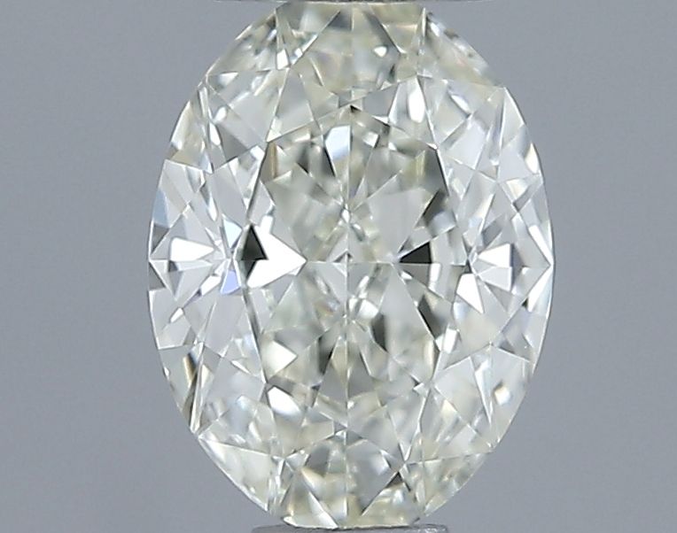Diamante Naturale Taglio Ovale 0.5ct EX/EX J VVS1 - IGI - 6.37x4.67x2.57mm