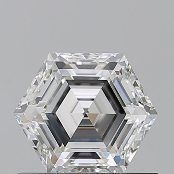 Diamante Naturale Taglio Esagonale 0.73ct EX/EX H VS1 - GIA - 6.07x5.11x3.35mm