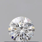 Diamante Naturale Taglio Brillante 0.3ct VG/VG/EX D VS1 - GIA - 4.22x4.19x2.69mm