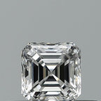 Diamante Taglio Smeraldo Quadrato 0.32ct VG/EX D VVS1 - GIA - 3.82x3.79x2.56mm