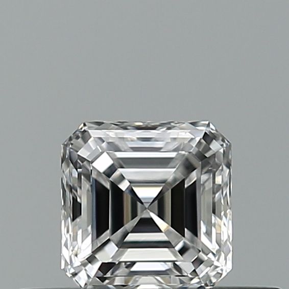 Diamante Taglio Smeraldo Quadrato 0.32ct VG/EX D VVS1 - GIA - 3.82x3.79x2.56mm
