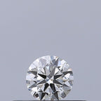 Diamante Naturale Taglio Brillante 0.18ct 3EX D IF - IGI - 3.66x3.68x2.16mm