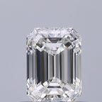 Diamante Naturale Taglio Smeraldo 0.6ct VG/EX F VVS1 - GIA - 5.57x4.03x2.77mm