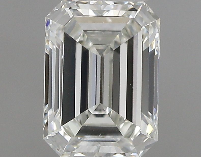 Diamante Naturale Taglio Smeraldo 0.47ct VG/EX H VS1 - IGI - 5.35x3.9x2.39mm