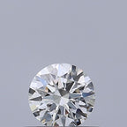 Diamante Naturale Taglio Brillante 0.31ct 3EX F VVS2 - IGI - 4.34x4.38x2.68mm