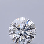 Diamante Naturale Taglio Brillante 0.41ct 3EX D VVS2 - IGI - 4.73x4.75x2.96mm