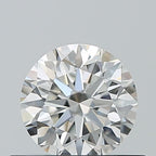 Diamante Naturale Taglio Brillante 0.5ct 3EX F VVS1 - IGI - 4.99x5.02x3.16mm