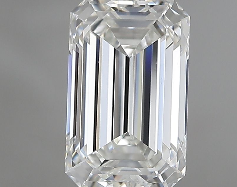 Diamante Naturale Taglio Smeraldo 0.93ct VG/EX G VVS2 - GIA - 7.06x4.4x2.99mm