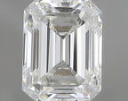 Diamante Naturale Taglio Smeraldo 0.7ct G/G F VVS1 - IGI - 5.58x4.29x3.03mm
