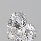 Diamante Naturale Taglio Cuore 0.58ct EX/EX E VVS2 - GIA - 5.09x5.79x3.42mm