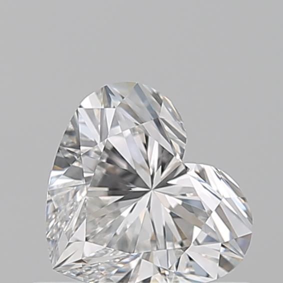 Diamante Naturale Taglio Cuore 0.58ct EX/EX E VVS2 - GIA - 5.09x5.79x3.42mm