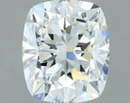 Diamante Taglio Cushion Modificato 1.01ct EX/EX F VVS2 - GIA - 6.49x5.47x3.8mm