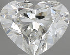 Diamante Naturale Taglio Cuore 0.38ct VG/VG H VS1 - IGI - 4.16x5.1x2.95mm