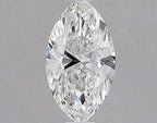 Diamante Naturale Taglio Marquise 0.41ct VG/EX F VVS1 - GIA - 7.24x3.87x2.43mm