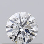 Diamante Naturale Taglio Brillante 0.28ct 3EX G IF - GIA - 4.2x4.22x2.58mm