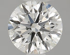 Diamante Naturale Taglio Brillante 0.45ct 3EX J VVS2 - GIA - 4.89x4.91x3.07mm