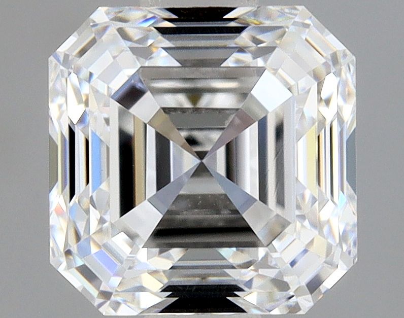 Diamante Naturale Taglio Asscher 1.01ct EX/EX F VS1 - GIA - 5.33x5.3x3.73mm